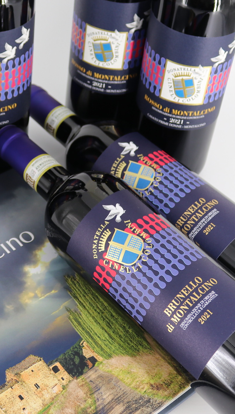 Brunello di Montalcino 2021 Rosso di Montalcino 2021 Donatella Cinelli Colombini Libro fotografico di Andrea Rabissi