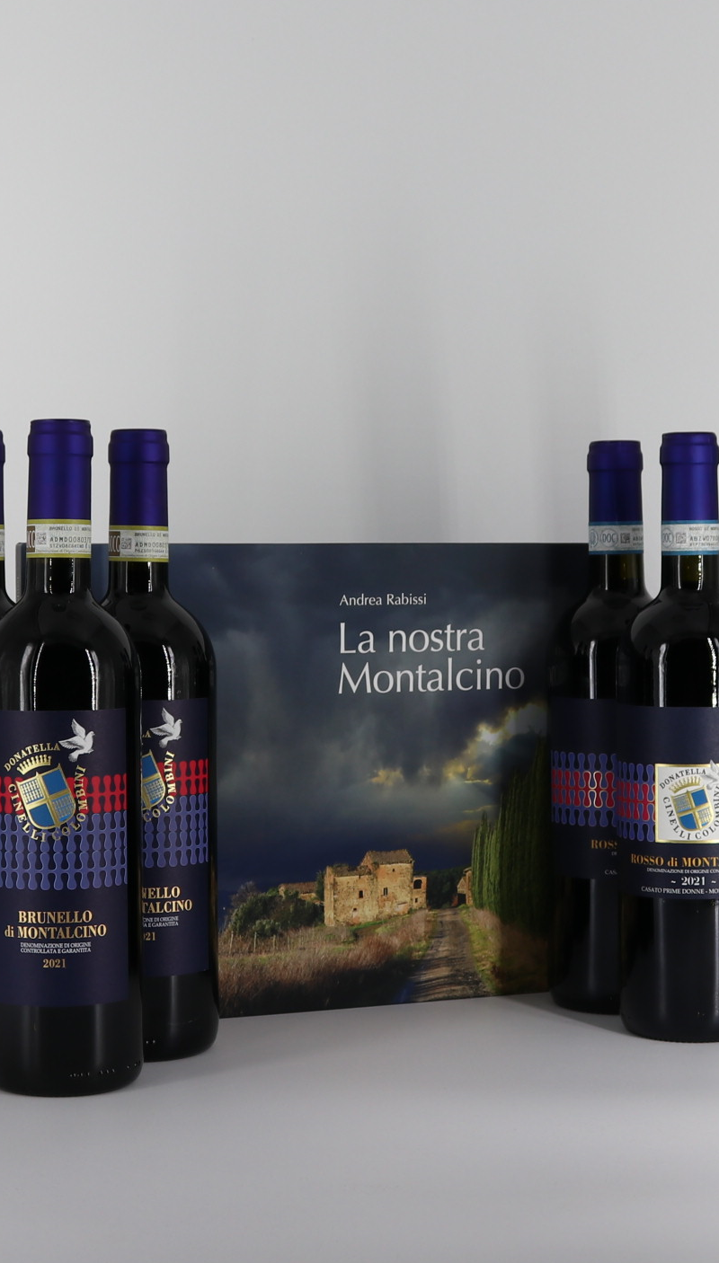 Brunello di Montalcino 2021 Rosso di Montalcino 2021 Donatella Cinelli Colombini Libro fotografico di Andrea Rabissi